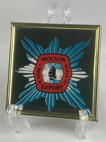 Molson export glass - molson,