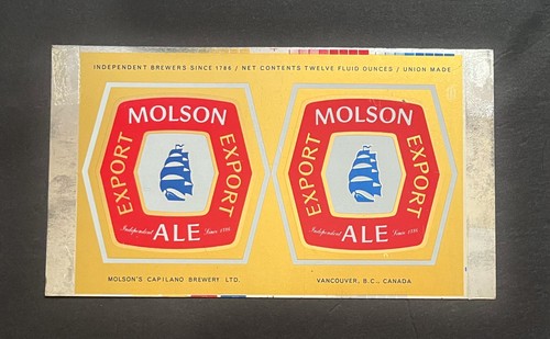 Rare 1968 molson export ale - molson,