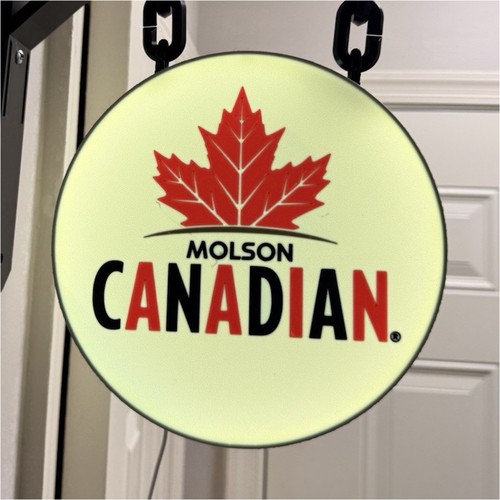 Molson canadian round hanging - canadian,
